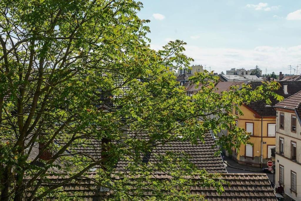 Appartement Charmant Tres Proche Centre-Ville, Parking Gratuits, Mulhouse Centre Esterno foto