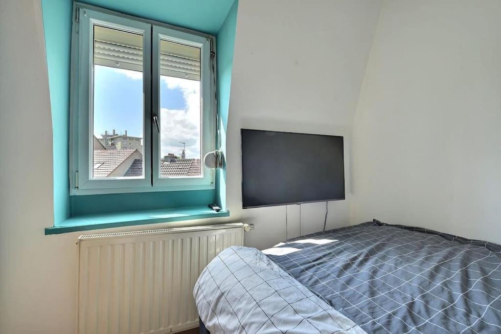 Appartement Charmant Tres Proche Centre-Ville, Parking Gratuits, Mulhouse Centre Esterno foto
